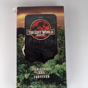 The Lost World Jurassic Park VHS